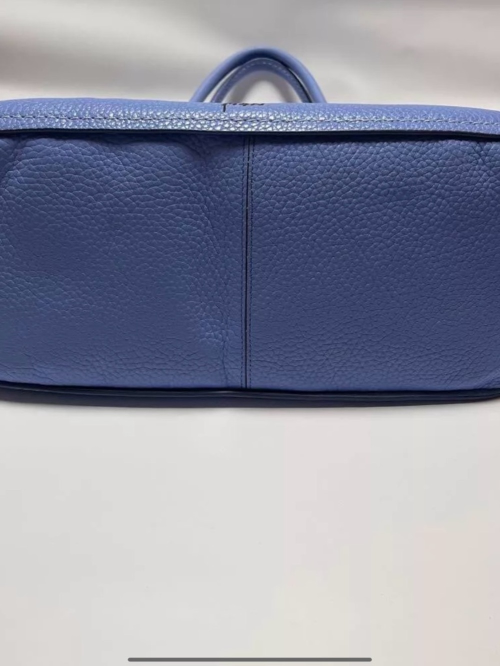 Coach Bag Blue Leather Tote with Painted Creature Motif - Picture 12 of 12